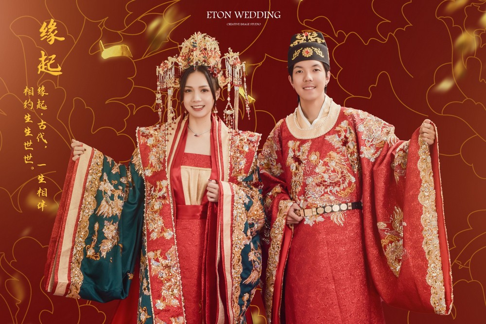 中式漢服,漢婚服,中式婚紗,漢服婚紗